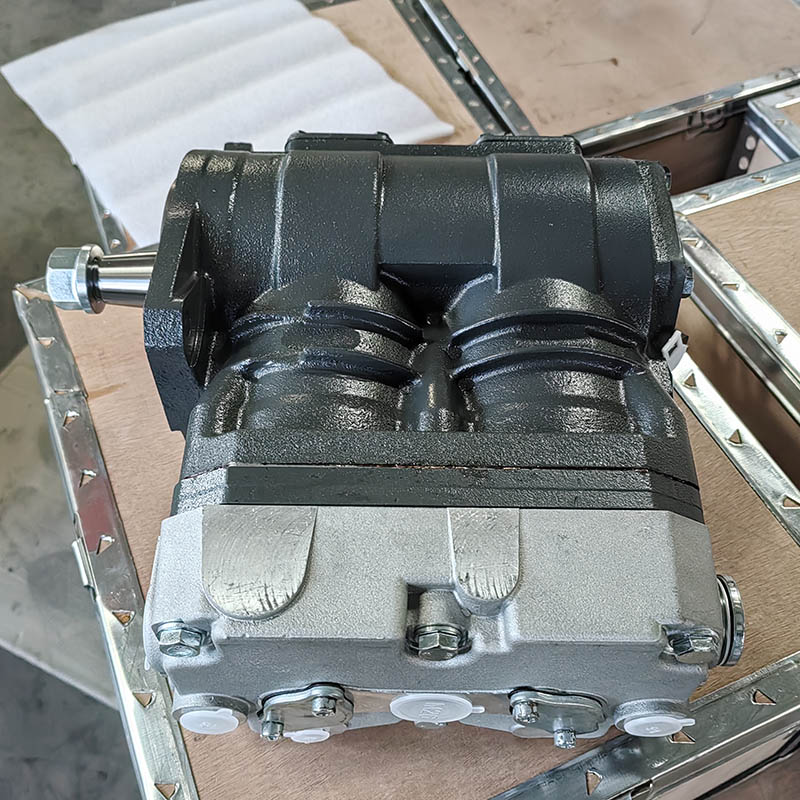 Compresor de aire de doble cilindro