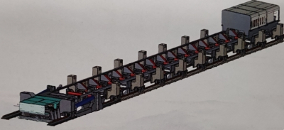 Cauda transportadora de correia automóvel