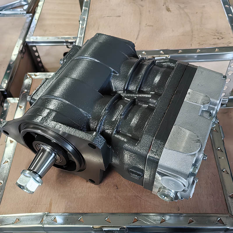 Compresor de aire de doble cilindro