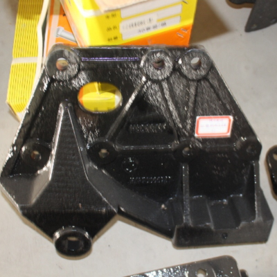 Placa de acero frontal