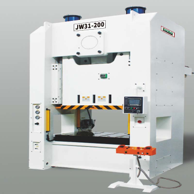 SÉRIE JW31 MESA LARGA DE ALTO DESEMPENHO FECHADA IMPRENSA DE PONTO ÚNICO (VIRABREQUIM LONGITUDINAL)