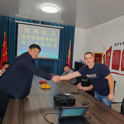 The Russian Inspection Mission Came to Our Company to Visit and Guide