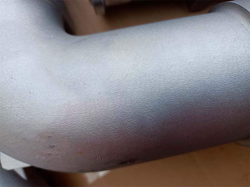 Conexión de tubos curvos