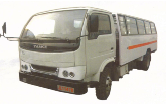 Veículo à prova de explosão com 20 lugares